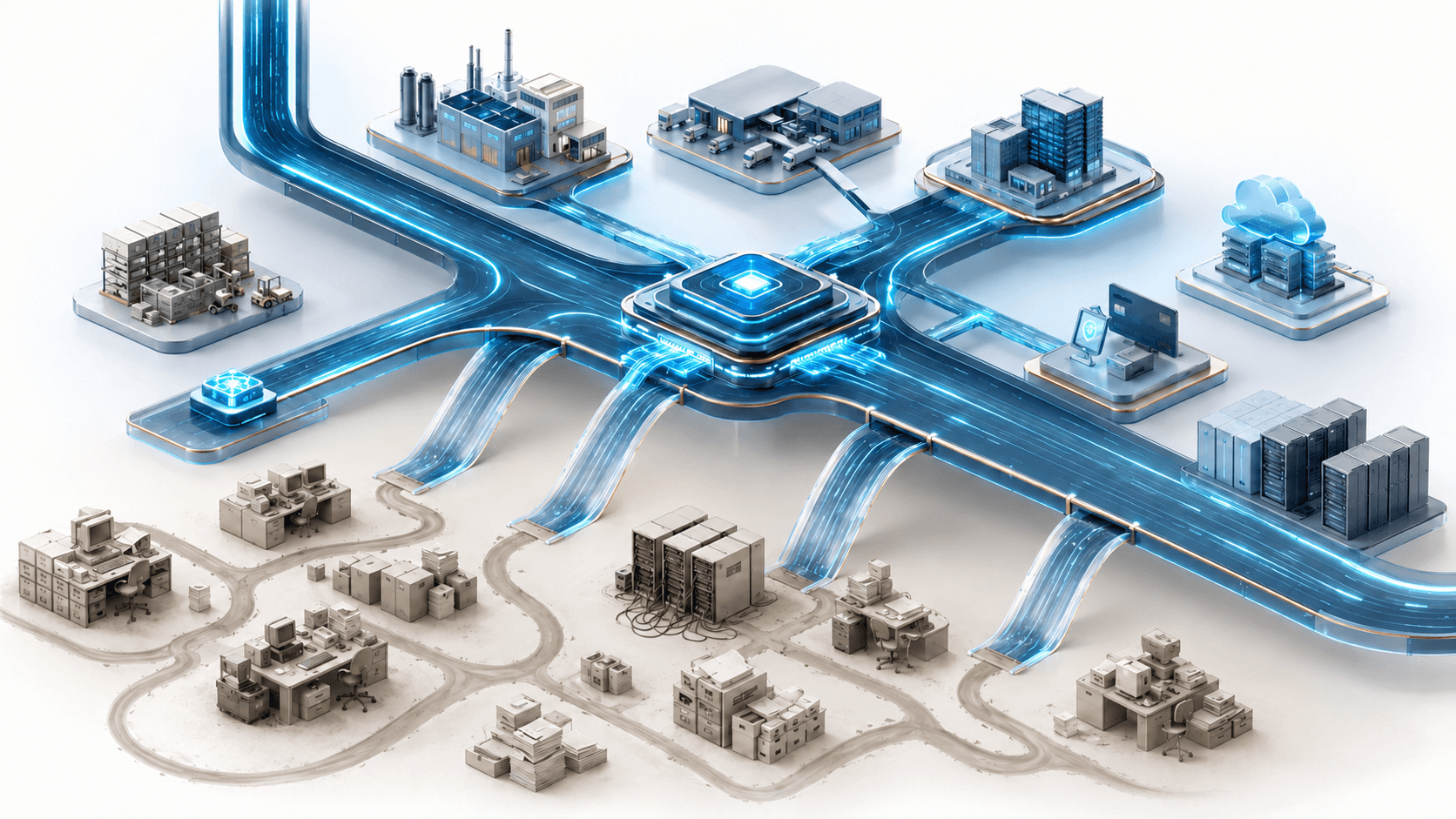 RXTNET Real-Time Super Highway connecting applications, vendors, clients, operations and agents